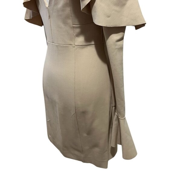 Free People Womens Cocktail Dress Sweet Talk Off The Shoulder Mini Taupe Size S - Picture 8 of 14